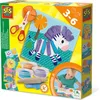 Image de SES Creative 14640, Jeu de pâte à modeler, Multicolore, Bébé, 9 pièces, Garçon, fille, 3 couleurs.