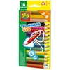 Image de SES Crayons de couleur avec manche triangulaire 16 pcs 14692 46924