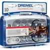 Image de Coffret de 10 disques à tronçonner DREMEL 2615S690JA EZ SpeedClic avec mandrin pour le métal et le plastique