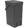 Image de Poubelle 16 L Grey - Sort & Go - Brabantia