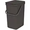 Image de Brabantia 109966 Poubelle 16 L Rectangulaire Gris