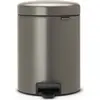 Image de Brabantia Poubelle à pédale newIcon Round Platinum