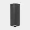 Image de Brabantia 114663 - 30 l - Rond - Plastique - Gris - Terrasse - Plastique