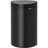 Image de Poubelle 40 L Matt Black - Touch Bin - Brabantia