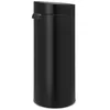 Image de Brabantia - Poubelle Touch Bin unie 30 litres - Noir mat - 115301 en occasion ou reconditionné