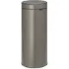 Image de Poubelle 30 L Platinium - Touch Bin - Brabantia
