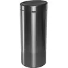 Image de Brabantia 11 54 62 Brabantia Mülleimer Touch Bin New, Stahl matt, 30 L