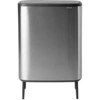Image de BRABANTIA Poubelle Bo Touch Bin Hi 2 seaux 2 x 30 L acier mat