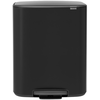 Image de Poubelle à Pédale 60 L Matt Black - Bo - Brabantia