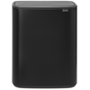 Image de Bo Touch Bin 2x30l avec deux inserts en plastique noir mat
