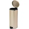 Image de Brabantia Brabantia NewIcon poubelle - 30 litres - Finition or métallisé