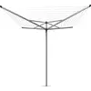 Image de Séchoir de jardin Topspinner 50m, support en plastique, gris