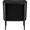 Image de Poubelle 36l noir mat - Brabantia - 315824 - bo touch bin