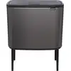 Image de Brabantia Poubelle Bo Touch Bin Platinum, 11 + 23 L