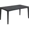 Image de Allibert Girona Table de jardin, gris graphite