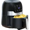 Image de Friteuse à air chaud Alpina 3,5 L - Friteuse à air chaud pour 1 à 4 personnes - Friteuse à air chaud avec écran tactile numérique - Température réglable de 80 à 200 °C - Avec fonction minuterie - Four à air chaud 1 400 W