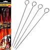 Image de Bbq Collection Brochettes pour barbecue 24 cm 4 pièces Acier inoxydable