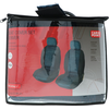 Image de Ensemble de housses de siège Carpoint pour Denver, 4 pièces, noir/bleu