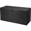Image de Coffre de jardin ProGarden 312 L gris foncé
