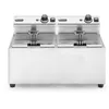 Image de HENDI Profi Line Friteuse, 2 × 8 l, Profi Line, 16L, 230V/7000W, 605x460x(H)369mm