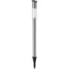 Image de Lampe de jardin avec panneau solaire (Argent ) #DEFAULT
