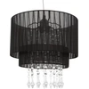 Image de Ranex Lampe à suspendre 30x30x140 cm noir