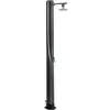Image de Ubbink   Douche Solaire Pour Piscine   Tube Abs Noir   H 214 Cm   Capacité 25 L   Branchement Sur Tuyau D'Arrosage   Mitigeur Eau Chaude/froide
