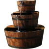Image de Ubbink Cascade de jardin 3 fûts en bois