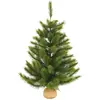 Image de Black Box Trees Richmond Arbre de Noël artificiel dans un sac en jute - H90 x Ø69 cm - Vert