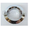 Image de Spot Encastré Halogène Ø 85mm Chrome Fixe Avec Lampe 50w 12v Gu5.3 Et Douille Ip20 Qbs570 Zadora Philips 573212