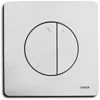 Image de Plaque De Commande Wisa Modèle Quadro Gaia Double Volume, Abs Chrome Mat.