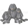 Image de Happy Horse Doudou lapin Richie gris foncé petit - 28 cm peluche