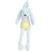Image de Happy Horse Doudou lapin Richie veilleuse avec son - bleu - Aide au sommeil pour bébé