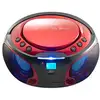 Image de Radio FM / CD / MP3 / USB / Bluetooth Modèle SCD-550 Lumineux avec Écran LCD Rouge - Neuf