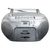 Image de Radio-Cassette/FM avec Lecteur CD et Écran LCD Modèle SCD-420SI Portable Argent - Neuf