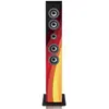 Image de Ices IBT-6 Allemagne - Enceinte colonne avec Bluetooth®, radio FM, lecteur USB et lecteur de carte SD - Drapeau allemand