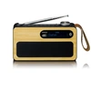 Image de Radio portable DAB+/FM avec Bluetooth, bambou, noir