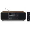 Image de Radio lenco Dar-051 Dab+ - Système Compact - lecteur Cd/Mp3 - Bluetooth 5.0 - Pll Fm - Deux Heures D'Alarme - 2 X 10 Watts Rms - Égaliseur - Télécommande - Rca aux In - Bois en occasion ou reconditionné