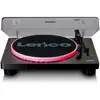 Image de Lenco LS-50LEDBK platine Tourne-disque entraîné par courroie Noir Manuel - Neuf