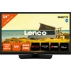 Image de Lenco LED-2463BK (V2) - 24 pouces Android Smart TV avec adaptateur voiture 12 V, noir