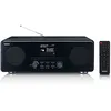 Image de Lenco DIR-261BK - Radio Internet avec DAB+ et radio FM, lecteur CD/MP3, Bluetooth®, 2 x 10 watts RMS, écran couleur 2,8", noir