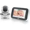 Image de Alecto DVM200M - Babyphone avec caméra et écran couleur 4,3", blanc/anthracite