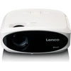Image de Lenco LPJ-900WH - Projecteur Full HD Lumineux et net avec 250 lumens, projection 510cm - Blanc