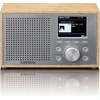 Image de Lenco DAR-017WH - Radio DAB+/FM compacte et élégante avec Bluetooth® et boîtier en bois - Chêne