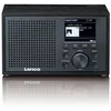 Image de Lenco DAR-017BK - Radio DAB+/FM compacte et élégante avec Bluetooth® et boîtier en bois - Radio à piles et secteur