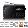 Image de Lenco PDR-033BK - Radio portable DAB+/FM avec Bluetooth® et batterie rechargeable - Noir