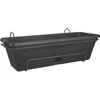 Image de Jardinière Elho Green Basics 50cm Noire Kit Jardinière Modulaire Durable Pour Balcon - Elho