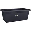 Image de Elho Green Basics Jardin Xxl 80 - Noir - L 77 X B 39 X H 35 Cm - Extérieur - 100% Recyclé