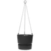 Image de Elho Pot De Fleurs A Suspendre Greenville 24 - Extérieur - Ø 23.9 X H 20.3 Cm - Vivre Noir
