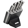 Image de Bloc à couteaux Diamant Sabatier Riyouri, noir, 5 pièces